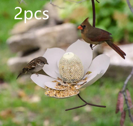 0a1d6fb7-942d-42b7-addf-514842703997.jpg Garden Petal Shape Bird Feeder