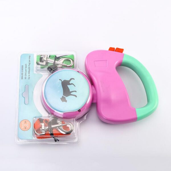 41511319813600.jpg Retractable Dual Pet Dog Walking Leash