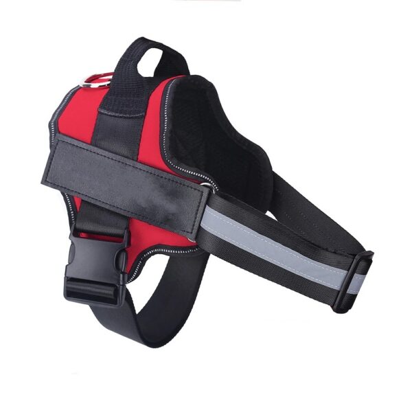 5a4bcf39-bf82-418d-bcc7-e5dba197fff8.jpg Personalized Dog Harness NO PULL Reflective Breathable Adjustable Pet Harness Vest For Small Large Dog Custom Patch Pet Supplies