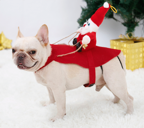 5cca65fe-5e26-418d-942d-f09ab4e73c8d.png Dog Christmas Clothes Santa Claus Riding Deer