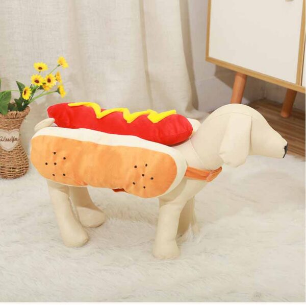 9bbe8c2a-7884-4909-9d16-73ae86f00dd7.jpg Funny Halloween Costumes For Dogs Puppy Pet Clothing Hot Dog Design Dog Clothes Pet Apparel Dressing Up Cat Party Costume Suit
