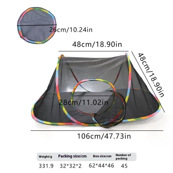 Mesh Cat Roll Cage Pet Supplies