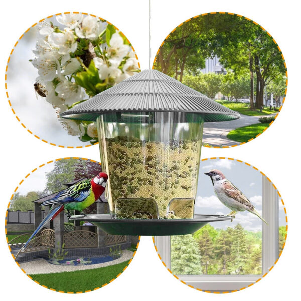 b6702aa9-9919-4452-8375-cc6c1b17dda9.jpg Outdoor Garden Hanging Metal Bird Feeder
