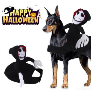 b8326a2d-582e-4011-b525-1d63b0f57440.jpg NEW Funny Pet Halloween Costume Halloween Pet Decoration Dress Up Pet Cosplay Costume Halloween Pet Clothes Spider Pumpkin Vest
