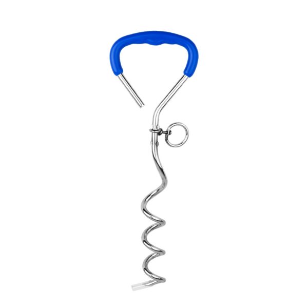 c796cd3c-94bf-4e65-be05-1c3a8a5e0a9c_trans.jpeg Pet Supplies Dog Pile Chrome Bolt Dog Spiral Stake