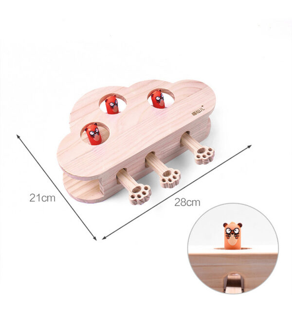 c7ce59bb-4ed8-464e-ae5c-1e8209b8079b.jpg Meow Fairy Cat Supplies Cat Teaser Toy Solid Wood Whac-a-mole Cat