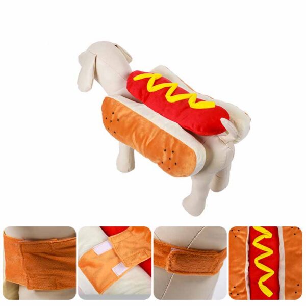 e03c208c-2c0e-4073-95b8-19ee4872829a.jpg Funny Halloween Costumes For Dogs Puppy Pet Clothing Hot Dog Design Dog Clothes Pet Apparel Dressing Up Cat Party Costume Suit